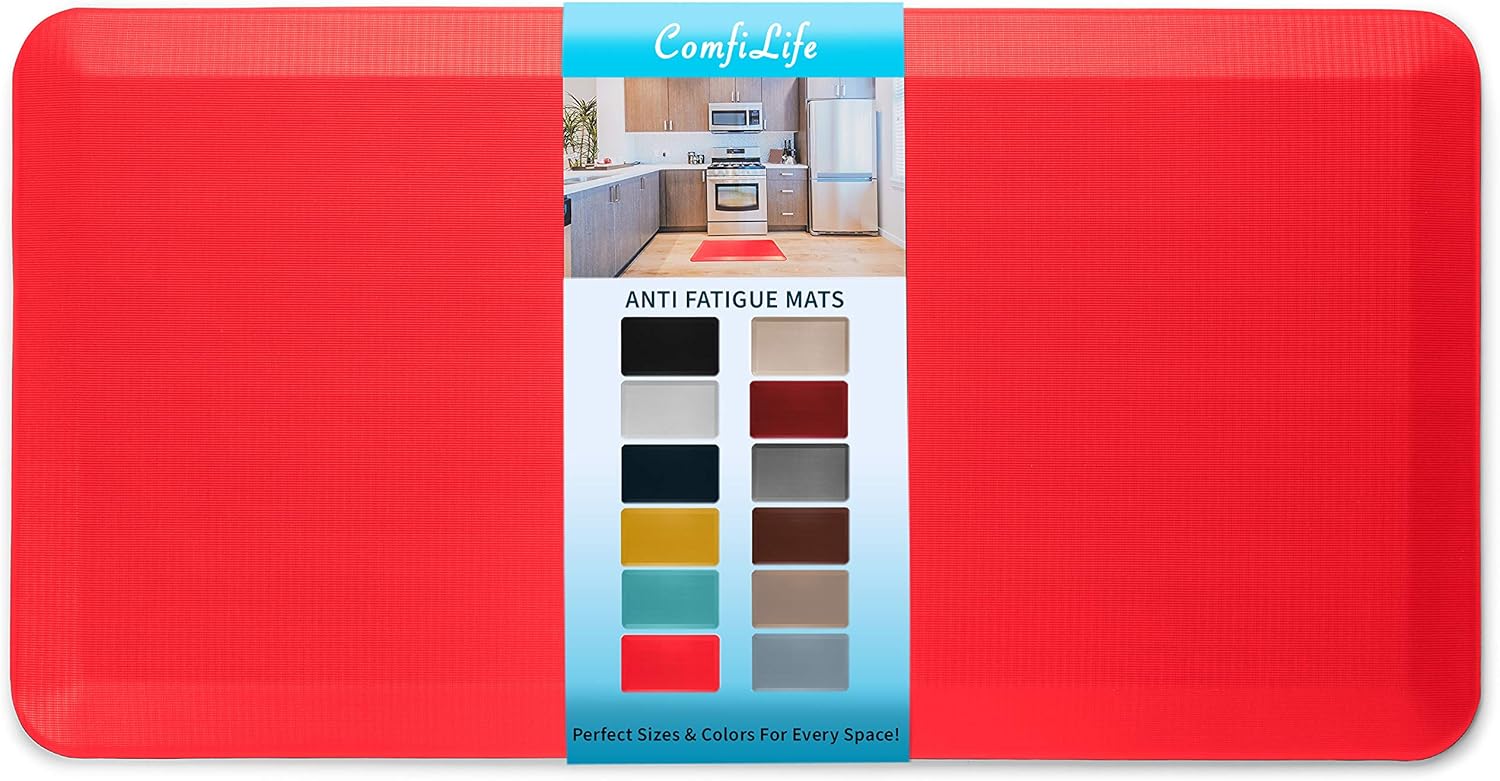ComfiLife Anti Fatigue Floor Mat for Kitchen and Office Use