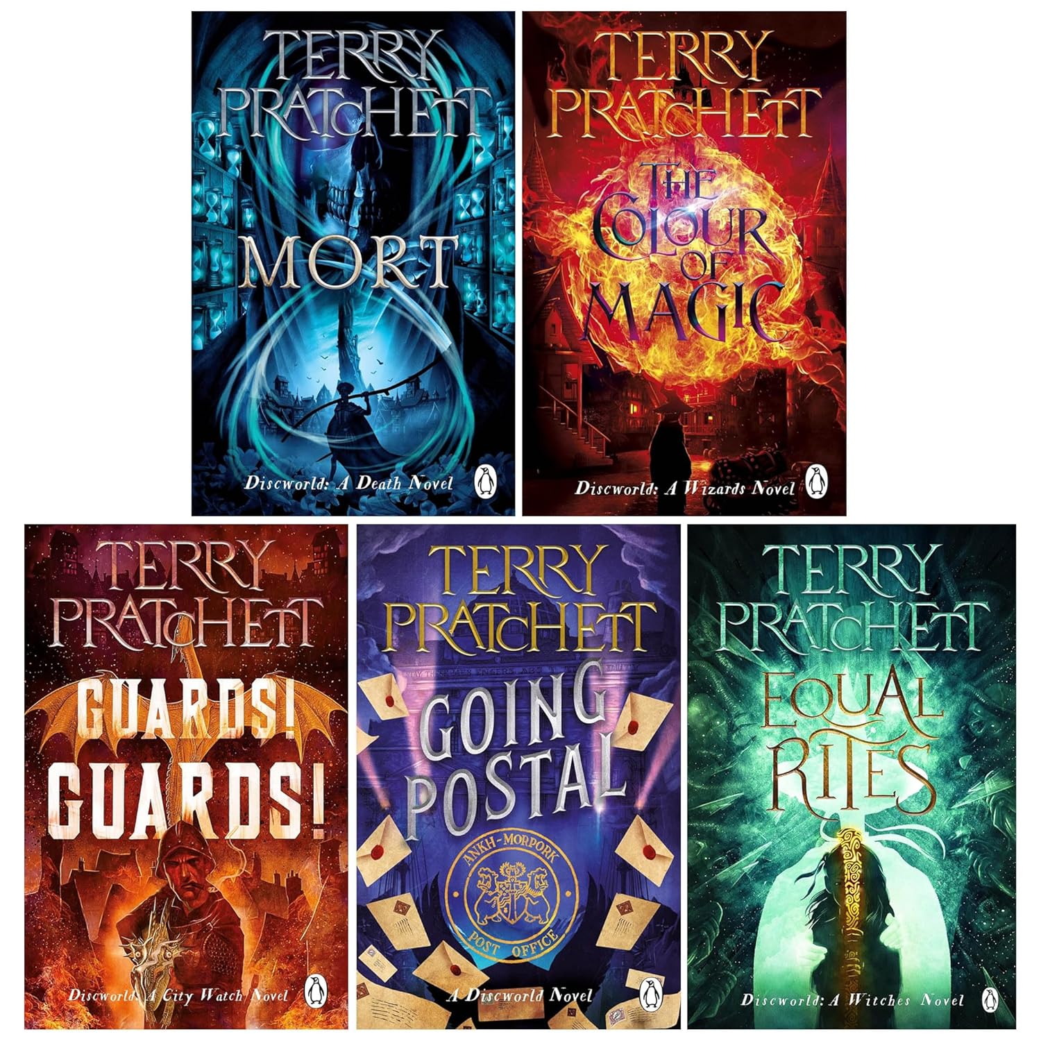 Discworld Novels Series 5 Books Collection Box Set Review