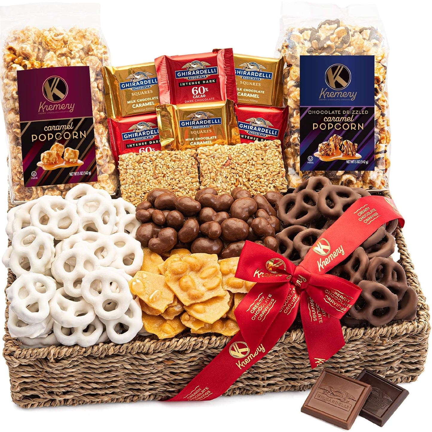 KREMERY Creamy Chocolate Cravings Gift Basket for Holidays