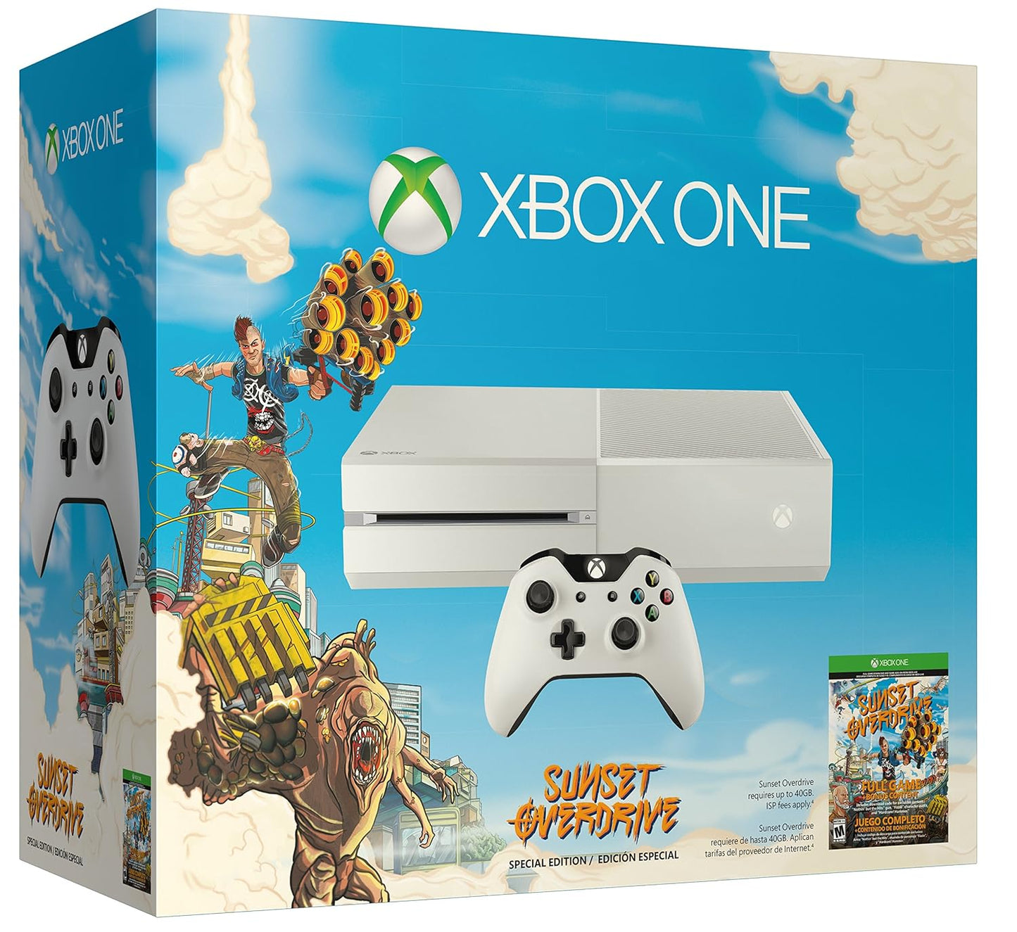 Xbox One Special Edition Sunset Overdrive Bundle for Gamers