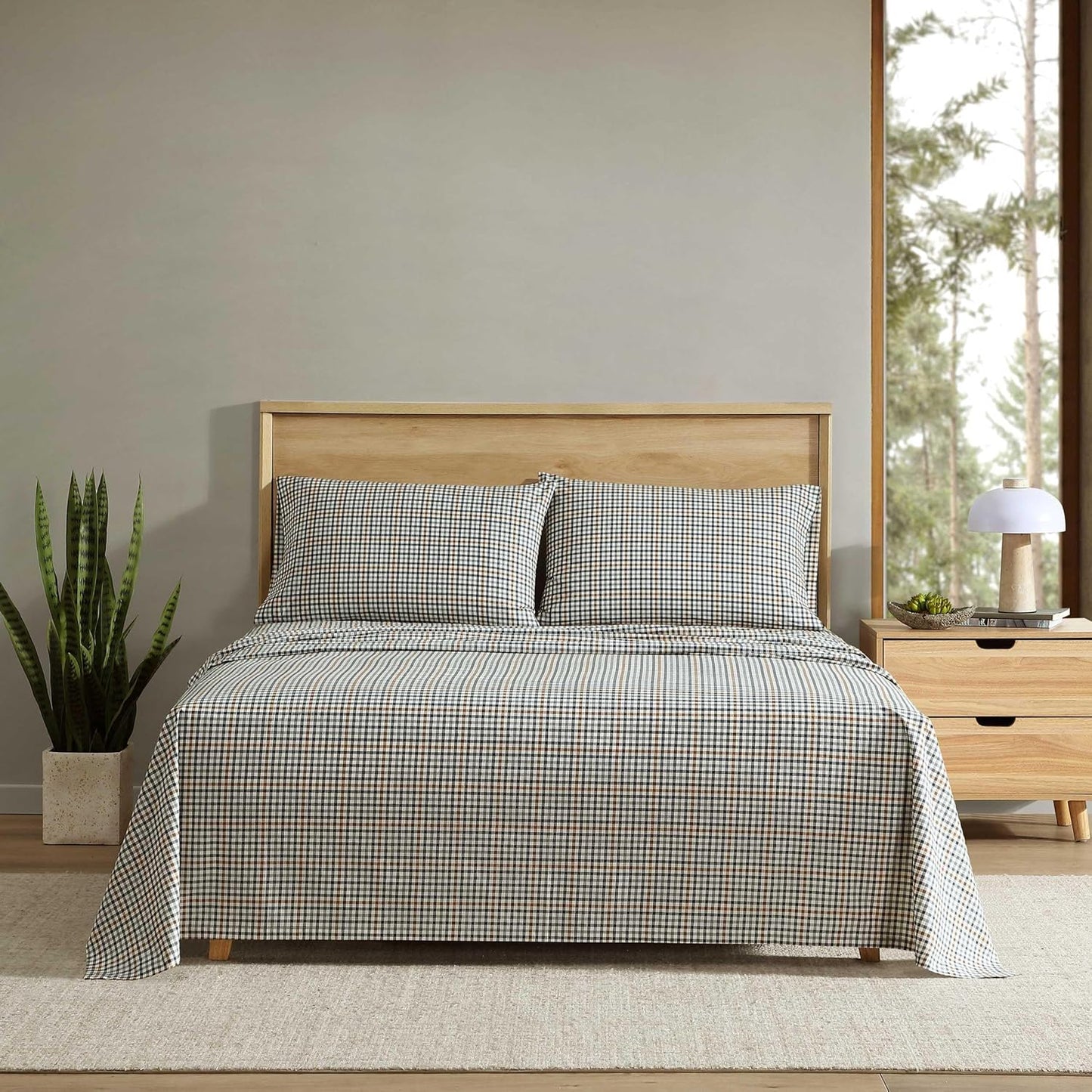Eddie Bauer King Sheet Set - Crisp Cooling Cotton Percale