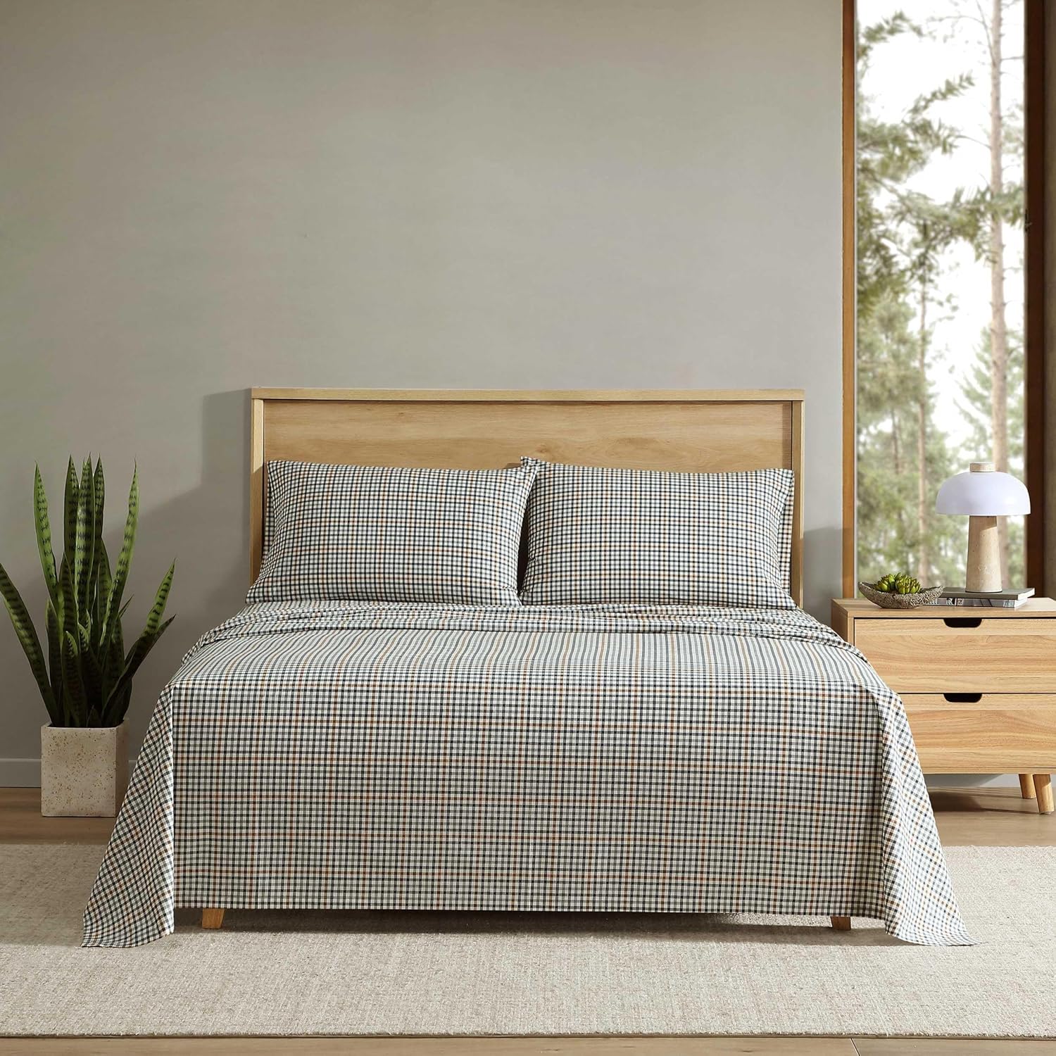 Eddie Bauer King Sheet Set - Crisp Cooling Cotton Percale
