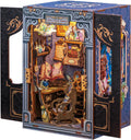 CUTEBEE Book Nook Kit - DIY Soul Travel Agency Booknook