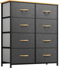 Fabric Dresser with 8 Drawers - Tall Storage Tower for Bedroom
