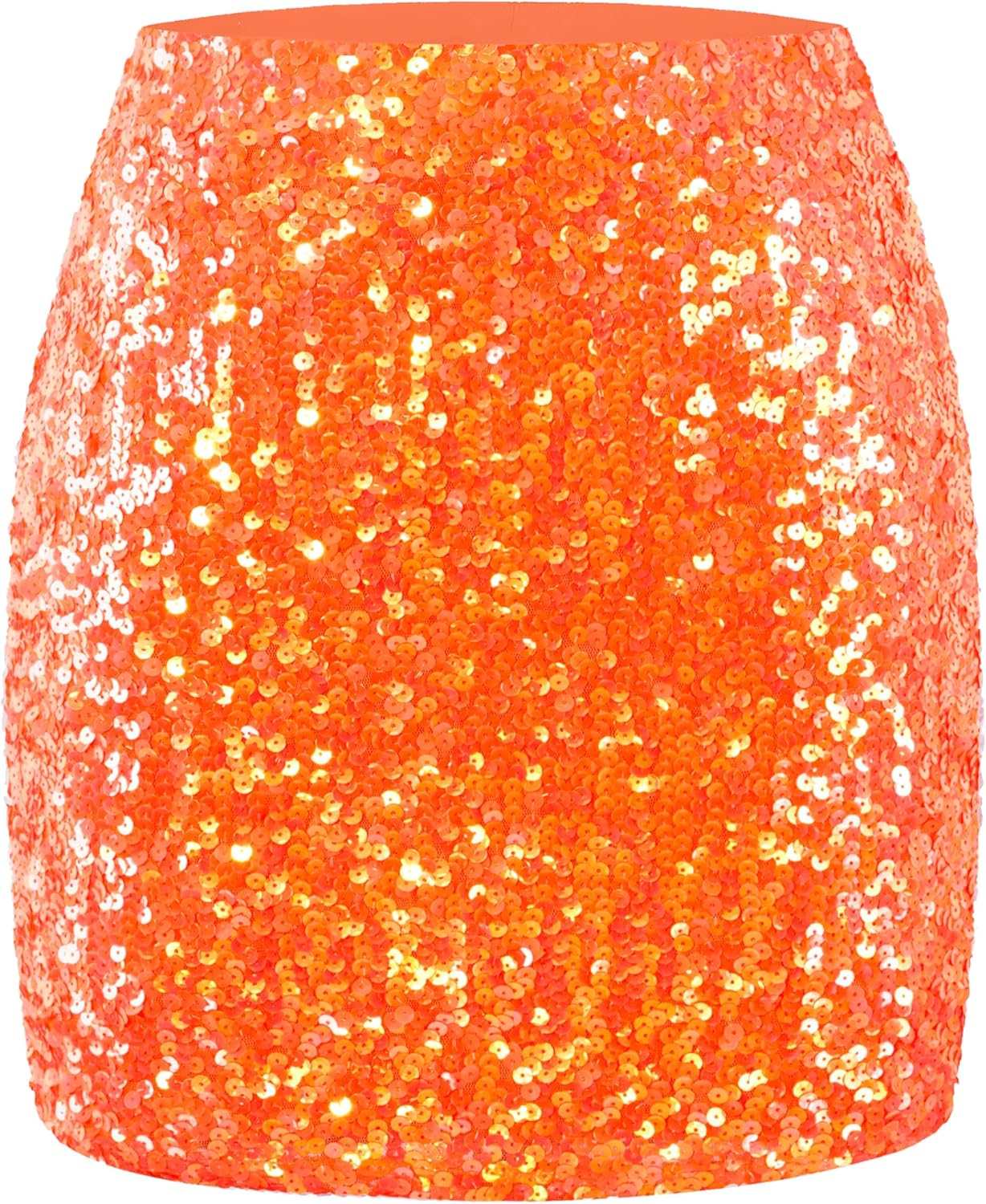 MANER Women's Sequin Skirt for Night Out and Parties