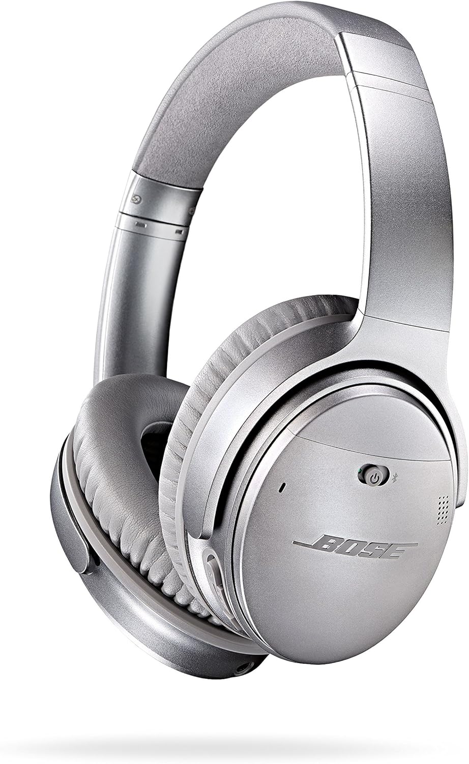 Bose QuietComfort 35: Silver Wireless Noise Cancelling (Renewed)
