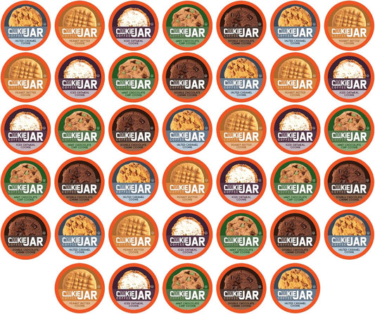 Cookie Jar Variety Coffee Pods - 40 Flavors