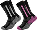 Occulto Kids Ski Socks Pack of 2 Charlie - Padded, Durable Comfort
