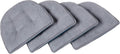 Klear Vu Omega Non-Slip Chair Cushions - U-Shaped 4 Pack