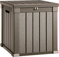 YITAHOME Deck Box 51 Gallon Weatherproof Outdoor Storage - Compact