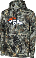 FOCO NFL Men's Sideline Hunter Camo Performance Pullover Hoodie - Game
