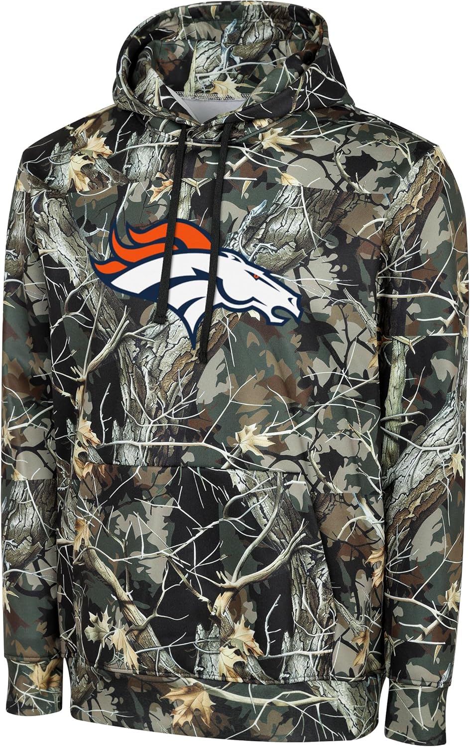 FOCO NFL Men's Official Sideline Hunter Camo Hoodie Sweatshirt