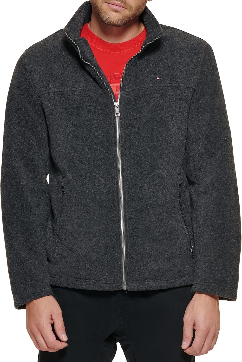 Tommy Hilfiger Men's Classic Zip Front Polar Fleece Jacket Review