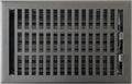 Vent Cover 6x10 in Floor Register - Textured Black Heavy Duty