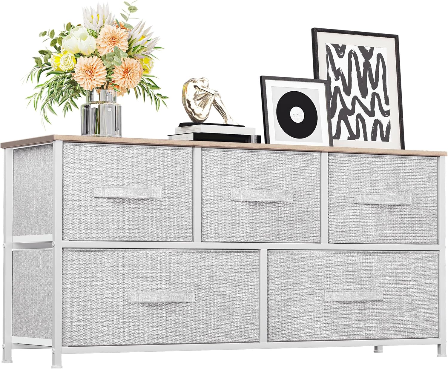YITAHOME Wide Chest of Drawers - Stylish Storage Solution