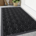 Front Door Mat Outside Entrance 47x32 in - Heavy Duty Low-Profile