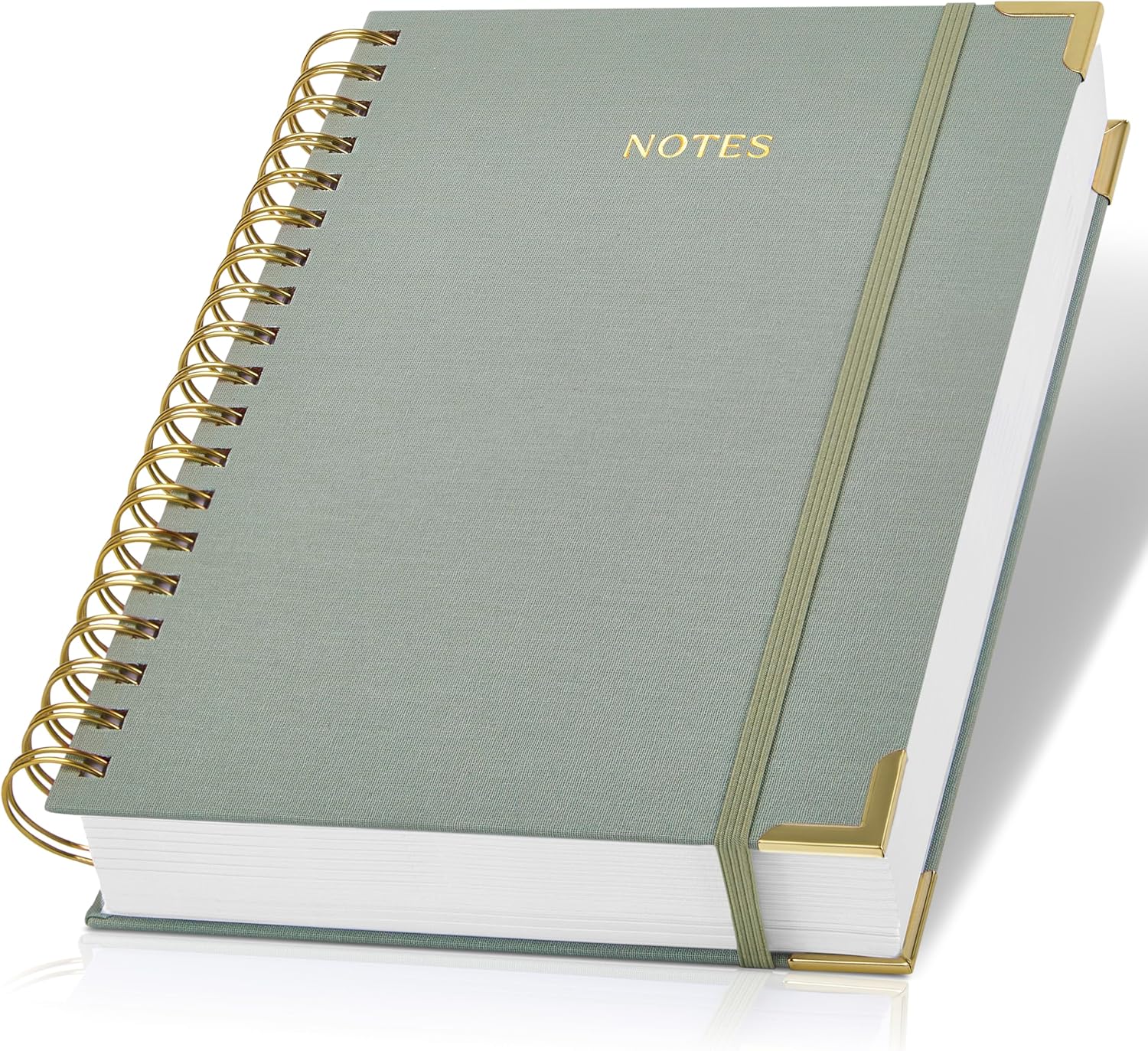 Chic B5 Linen Journal - 300 College Ruled Pages for Perfect Organization