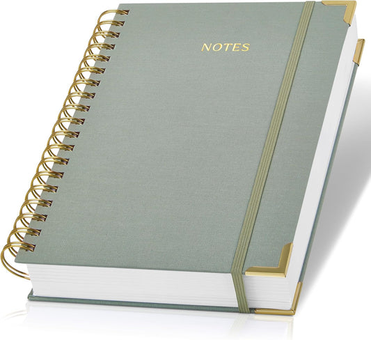 Chic B5 Linen Journal - 300 College Ruled Pages for Perfect Organization