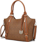 MKF Collection Thania Tote Bag for Women Vegan Leather Shoulder Bag