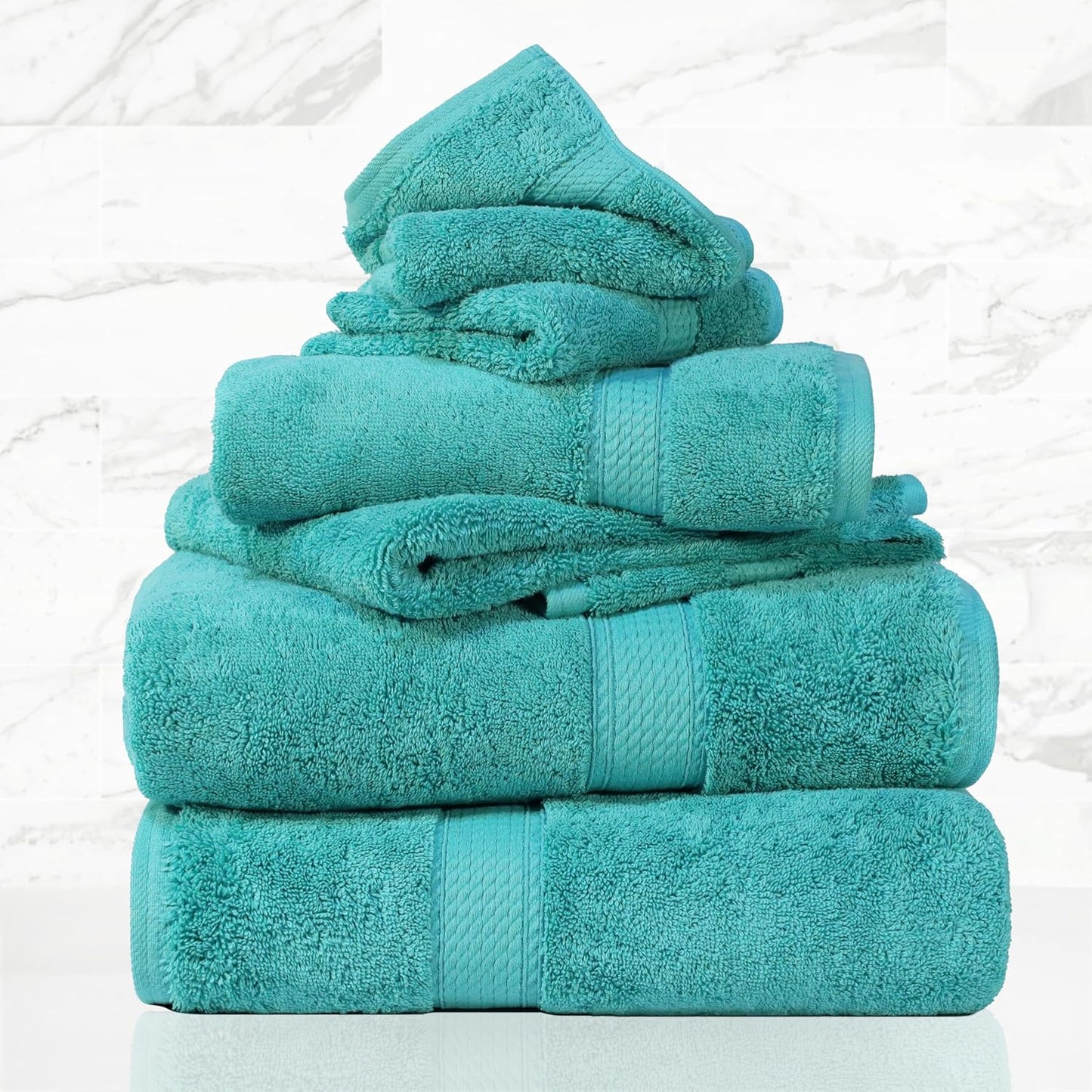 Superior Egyptian Cotton Pile Towel Set for Luxurious Comfort