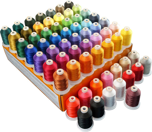 Pro-Quality 64 Spools 1000M Embroidery Thread Kit