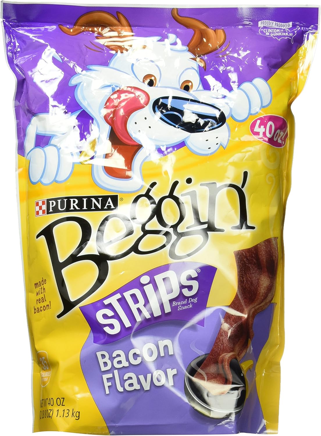 Beggin' Strips Bacon Treats for Dogs - 40 oz of Deliciousness