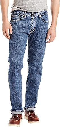 Levi's Men's 505 Regular Fit Jeans for Comfort and Style