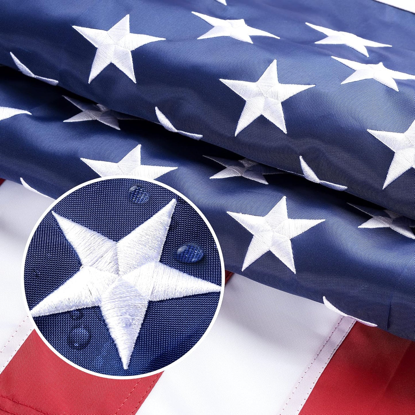 American Flag 5x8 Ft Heavy Duty Durable Outdoor with Grommets