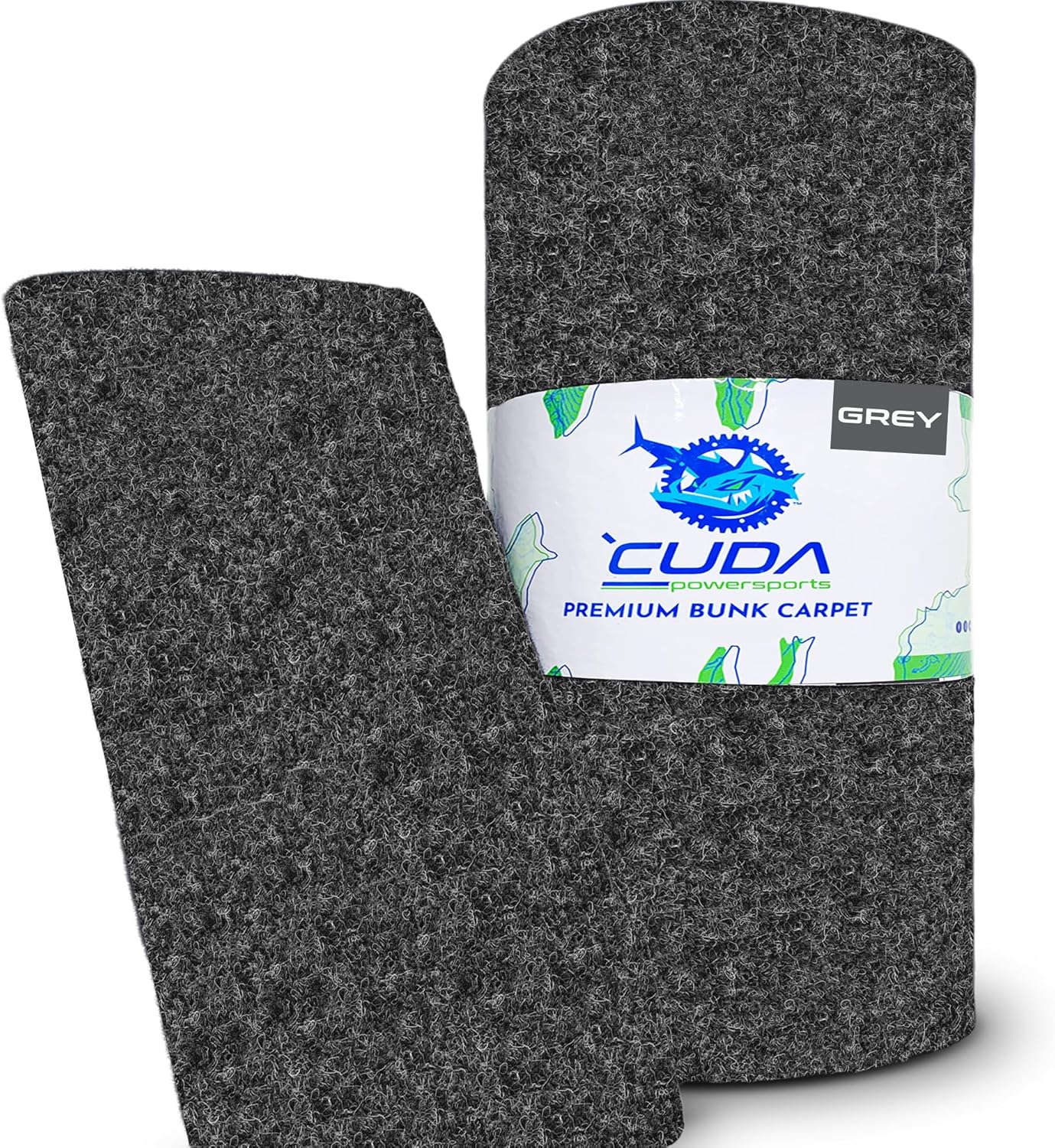 Cuda Boat Trailer Bunk Carpet 18in Wide x 100ft for Durability