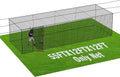 Baseball Batting Cage Nets 20L/35L/55L/70L - Durable HDPE Netting