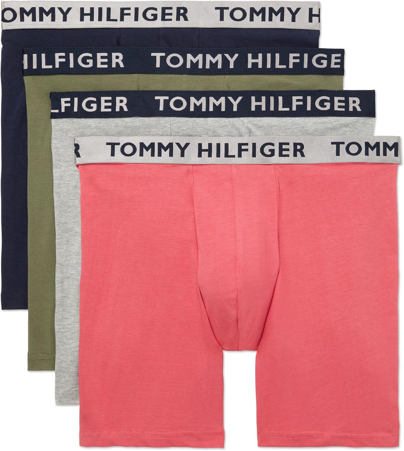 Tommy Hilfiger Cotton Stretch Boxer Briefs for Everyday Comfort