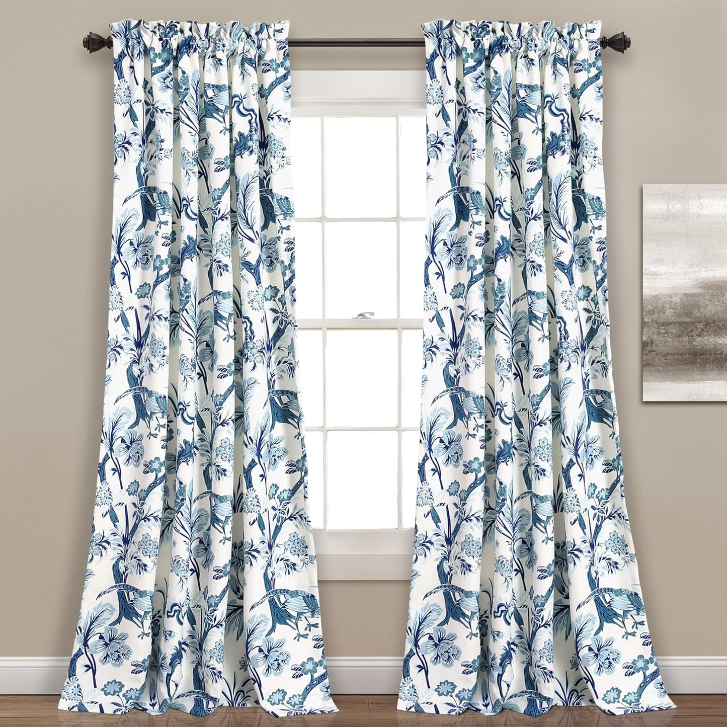 Lush Decor Dolores Light Filtering Window Panels for Home