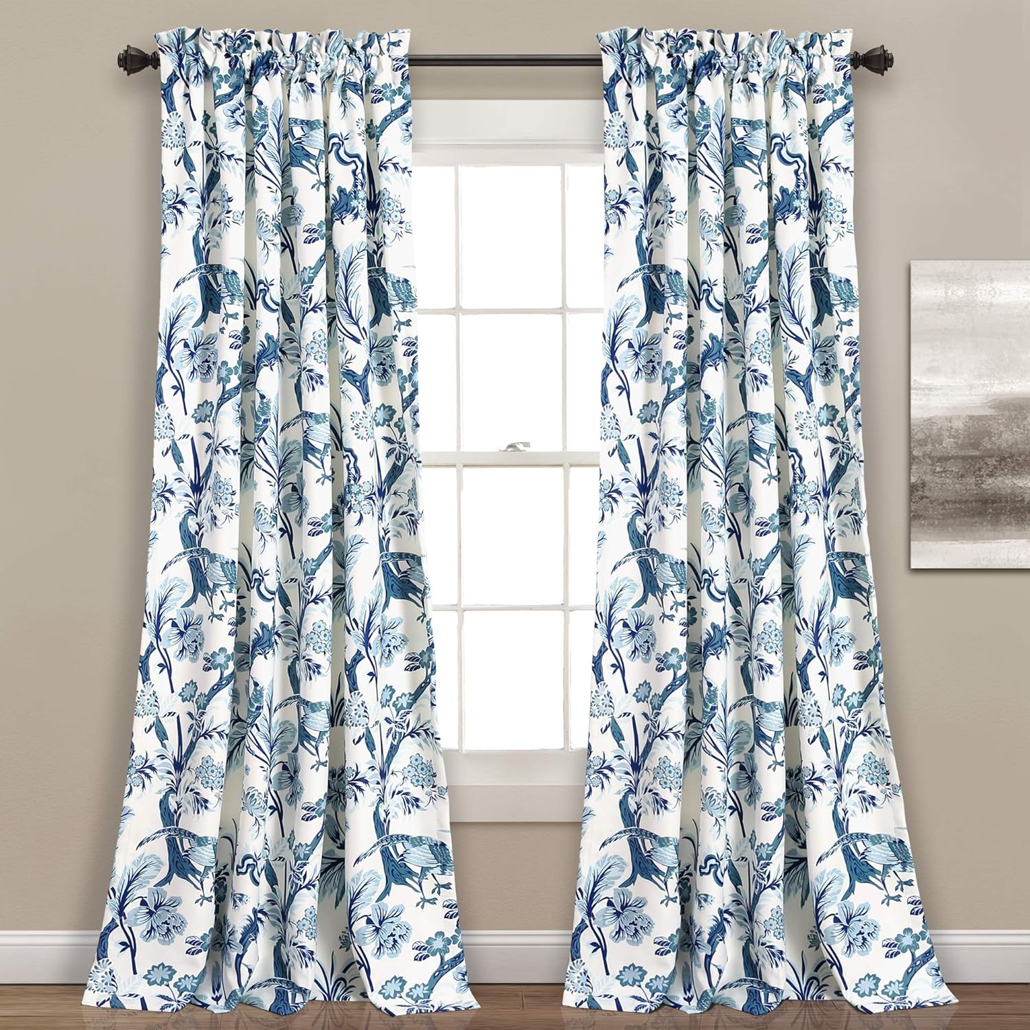 Lush Decor Dolores Light Filtering Window Panels for Home