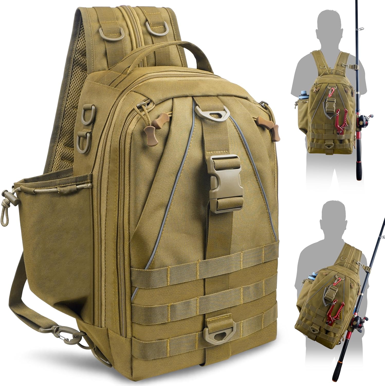 SILANON Waterproof Fishing Backpack: Ultimate Tackle Storage