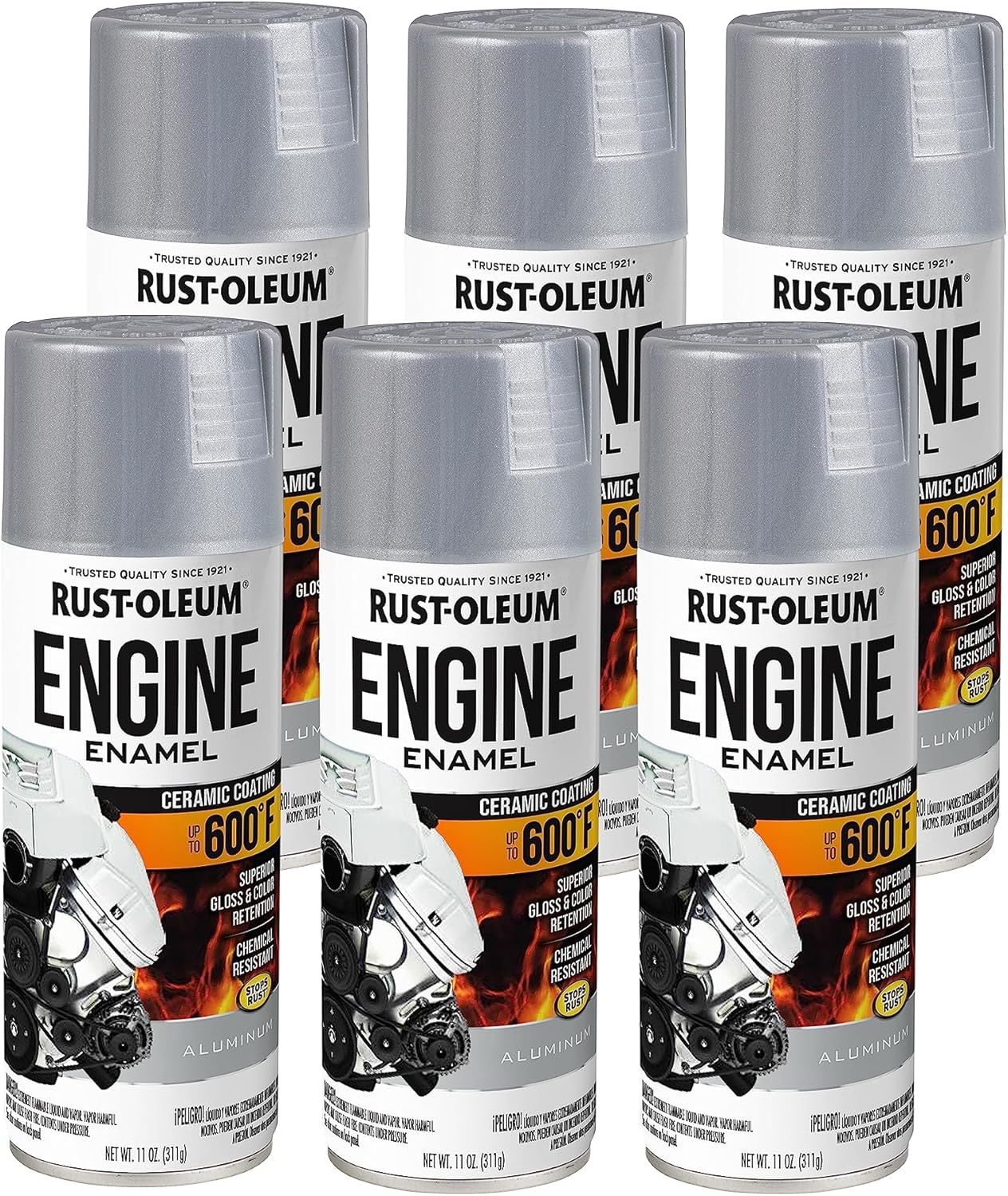 Rust-Oleum Engine Enamel Spray Paint for Automotive Parts