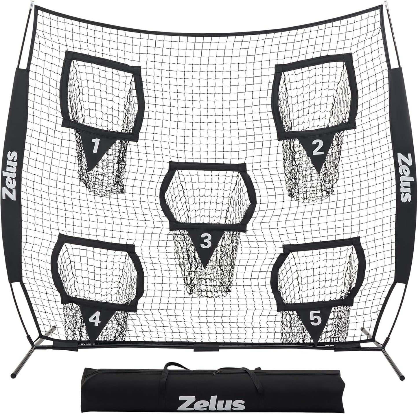 ZELUS Football Throwing Net for Precision Passing Practice