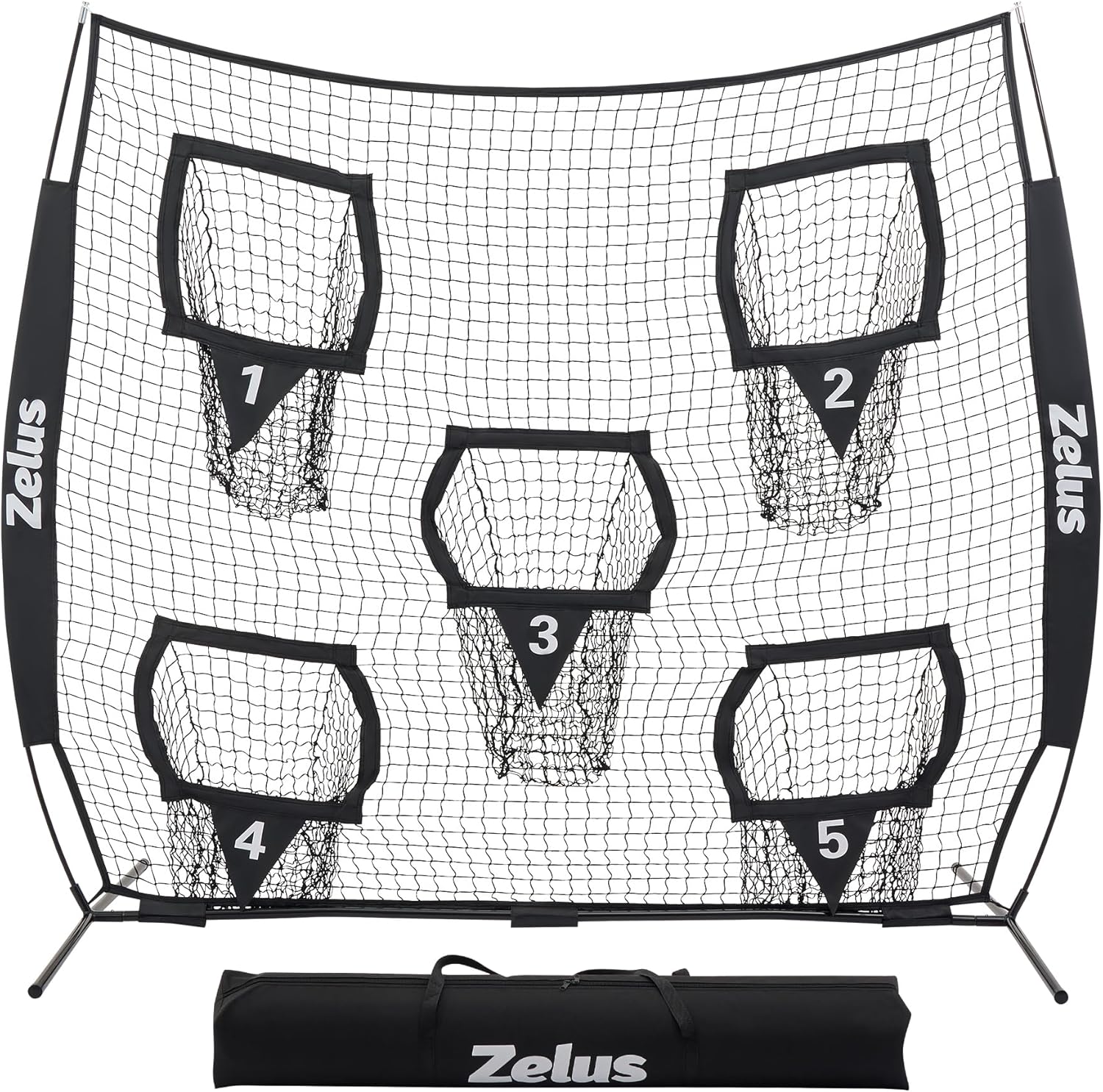 ZELUS Football Throwing Net for Precision Passing Practice