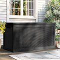 YITAHOME 260 Gallon Outdoor Storage Box - Large Weather Resistant Deck