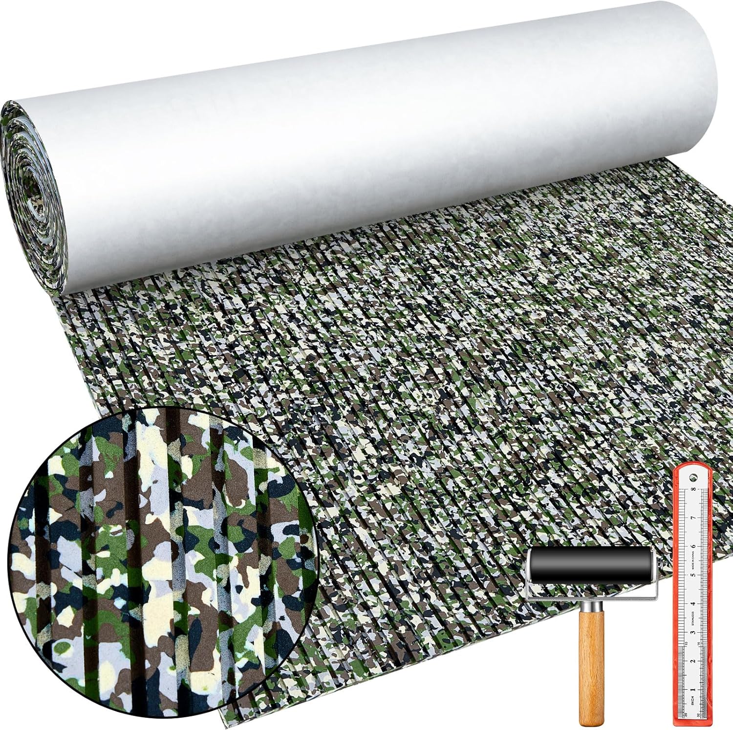 Boat Flooring EVA Foam Non Slip Marine Camo Decking 118in x 47