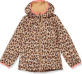 Girls Lightweight Water-Resistant Packable Hooded Puffer (Style G8FD)