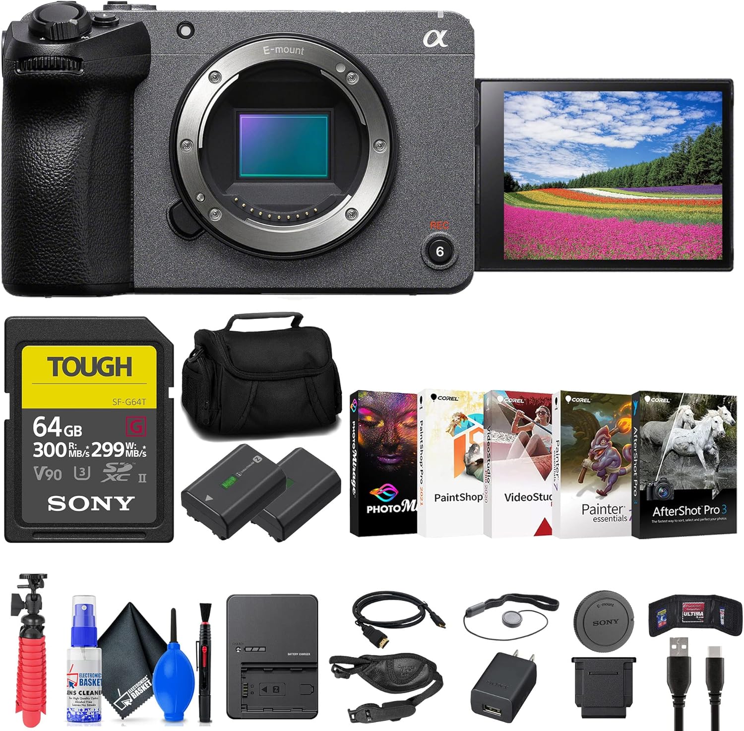 Sony FX30 Digital Cinema Camera Bundle for Aspiring Filmmakers