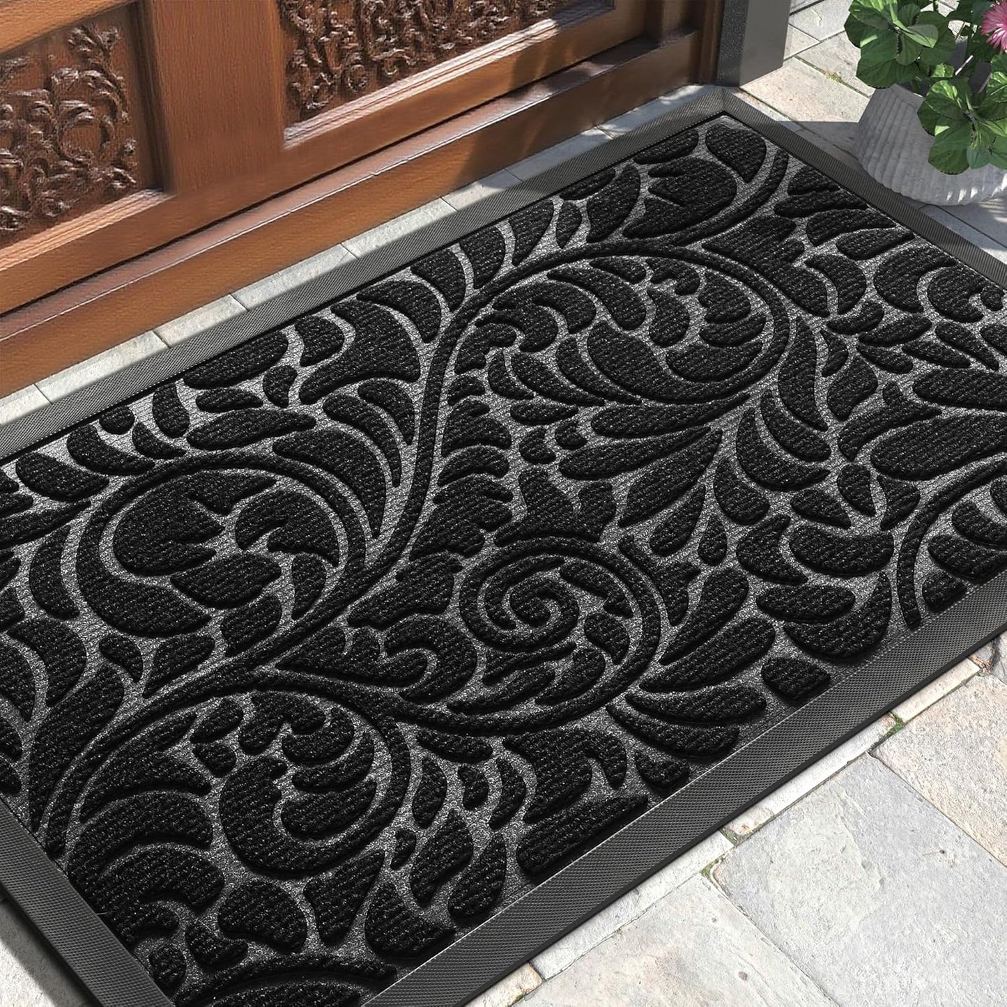Yimobra Large Door Mat for Outside Entrance - Heavy Duty Non-Slip