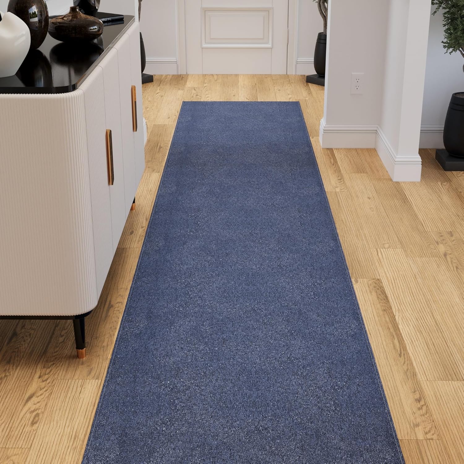 Ottomanson 2ft x 54ft Ultra-Thin Hallway Runner Rug for Home