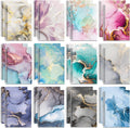 A5 Spiral Notebooks 24 Pack - 12 Color Kraft Cover, 120 Pages