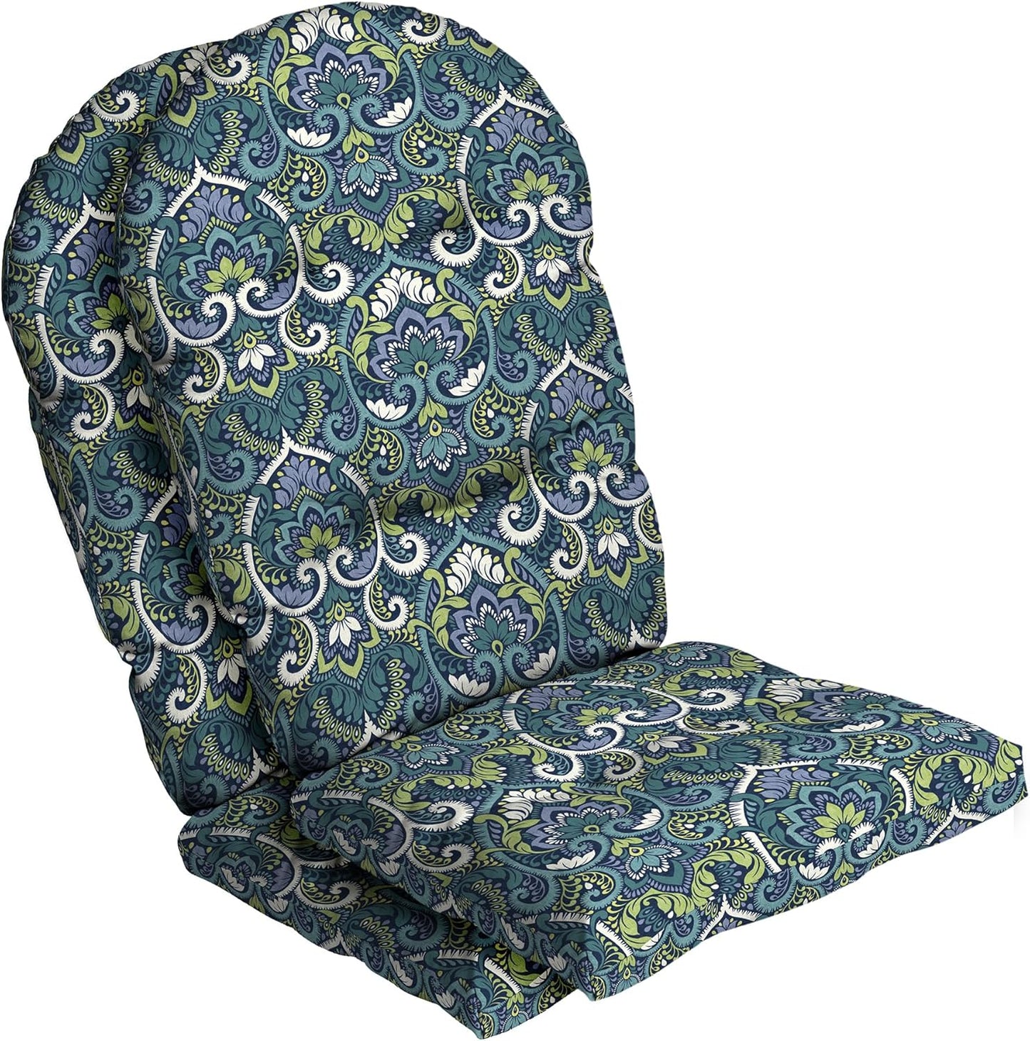 Arden Indoor/Outdoor Plush Modern Tufted Adirondack Cushion Set