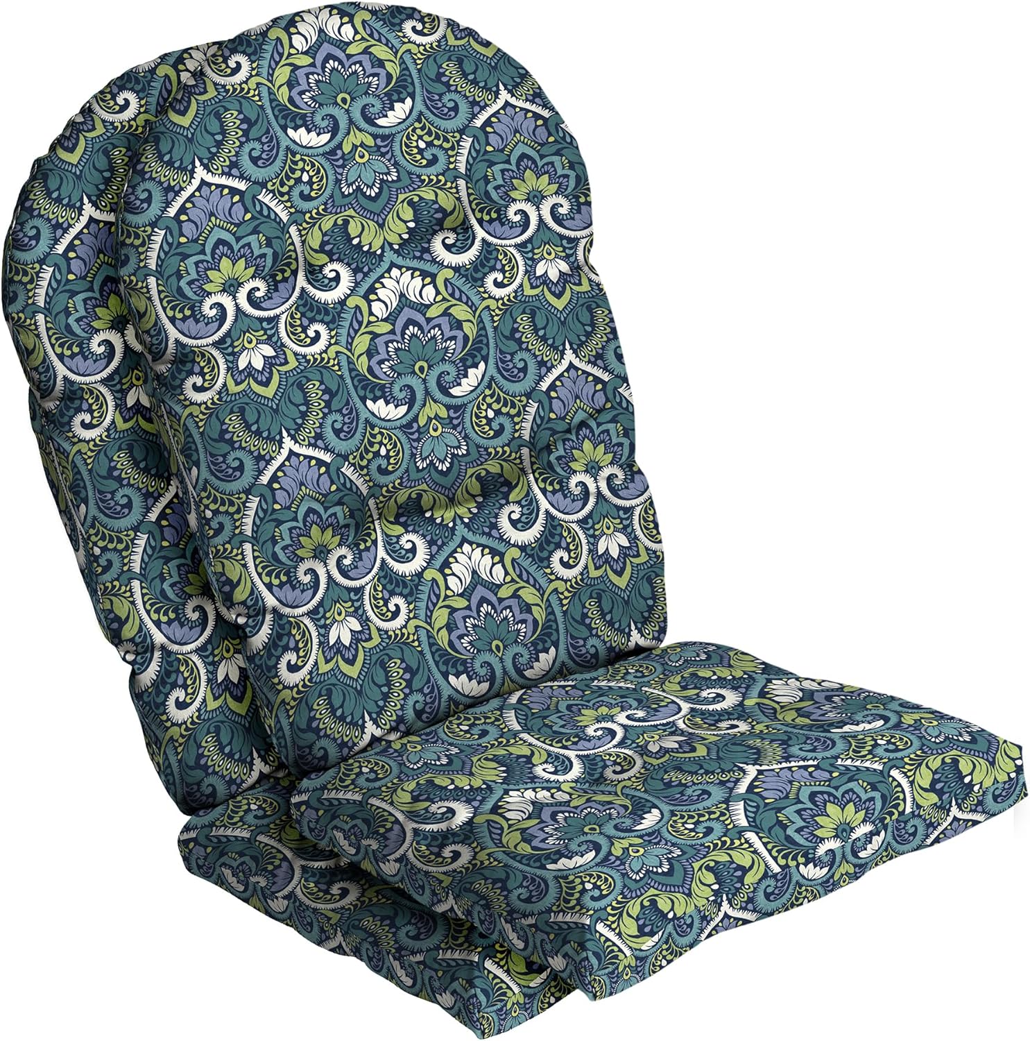 Arden Indoor/Outdoor Plush Modern Tufted Adirondack Cushion Set