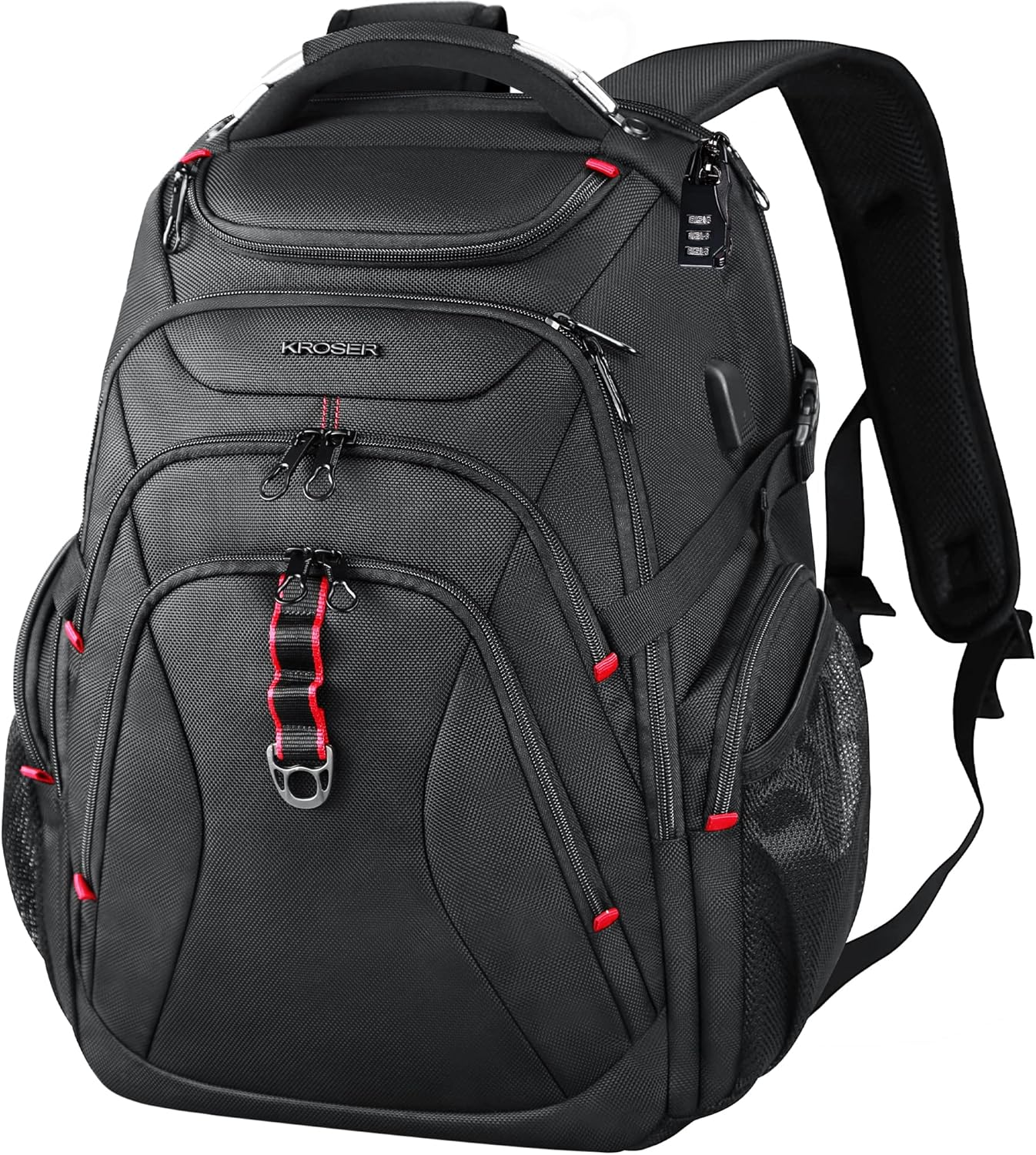 KROSER Travel Laptop Backpack 17.3 Inch with RFID Protection