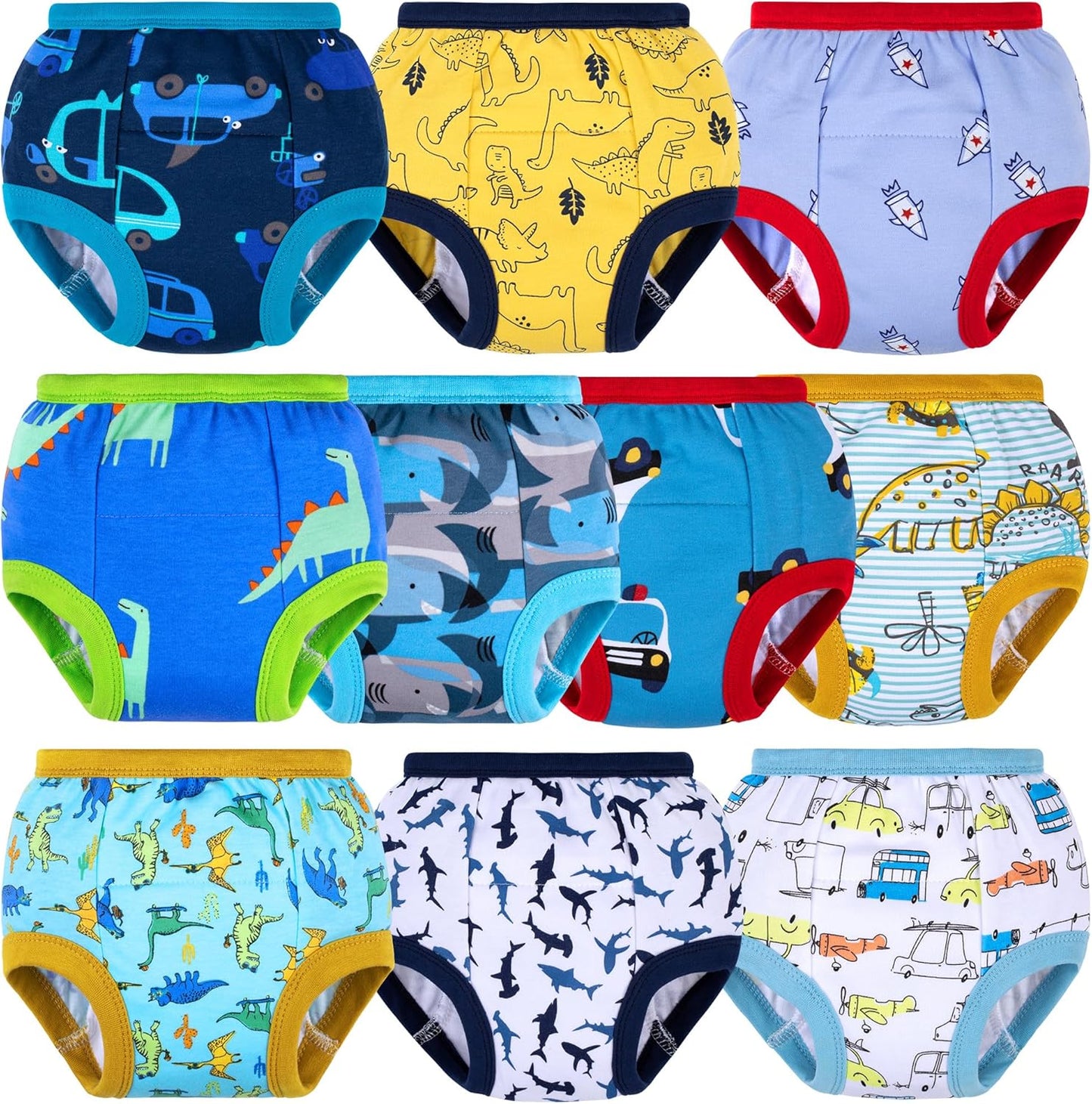 BIG ELEPHANT Toddler Training Pants for Boys & Girls - Soft Cotton