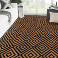 Reversible Outdoor Patio Rug 9ft x 12ft - Durable, Reversible Design
