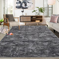 Washable Rug 10x13 Modern Abstract Area Rug - Machine Washable Comfort